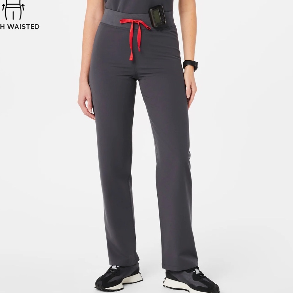 Dark grey figs technical pants
